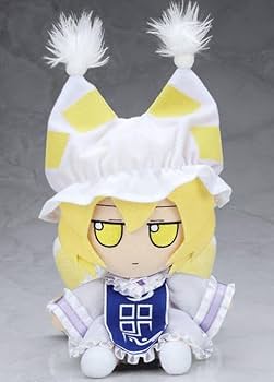 東方project ぬいぐるみ ふもふも らん そのいってんご。 Amazon.co.jp: 缶バッチ付 正規品 ふもふもらん ver.1.5 GIFT